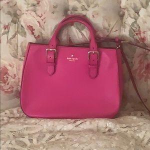 Kate Spade Hot Pink Crossbody & Tote Handbag
